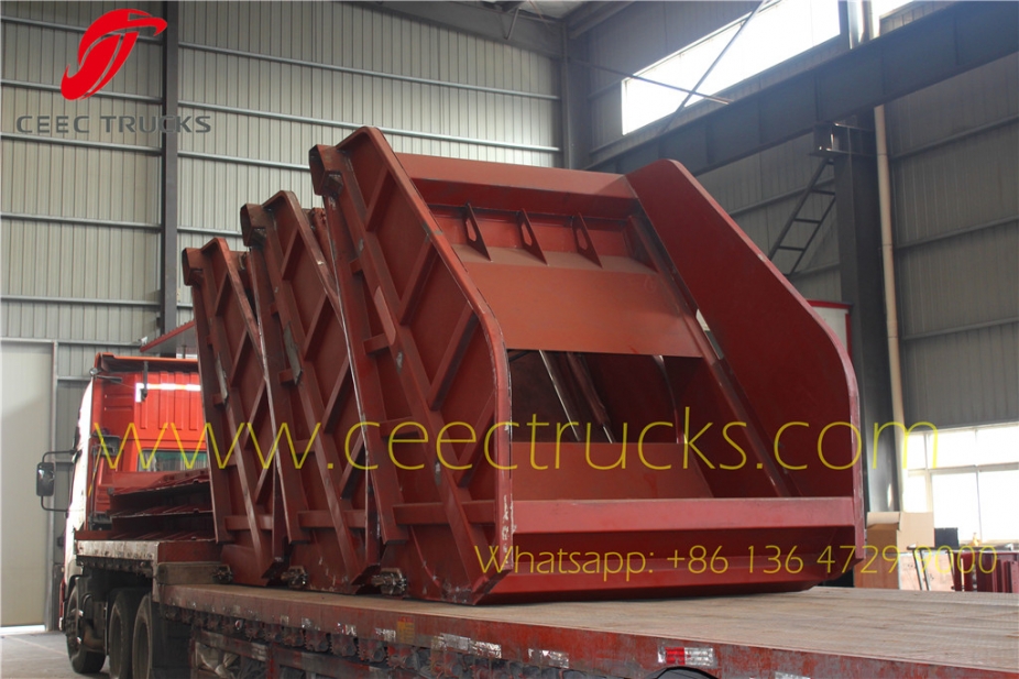 Low price sale 14000 Liters refuse compressed truck refit structure