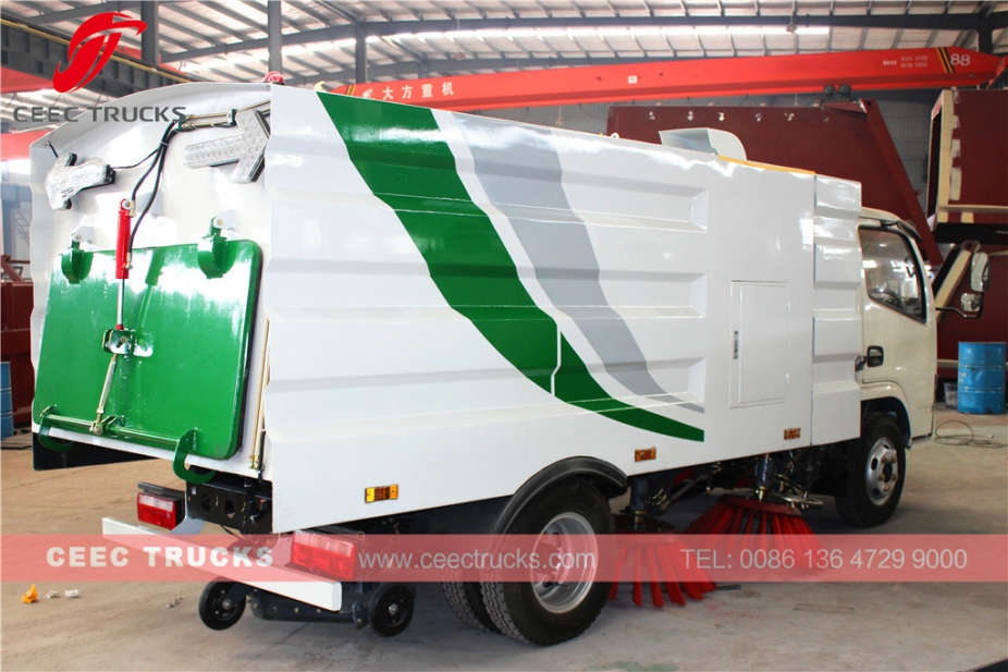 Dongfeng 4000L straatveegmachine