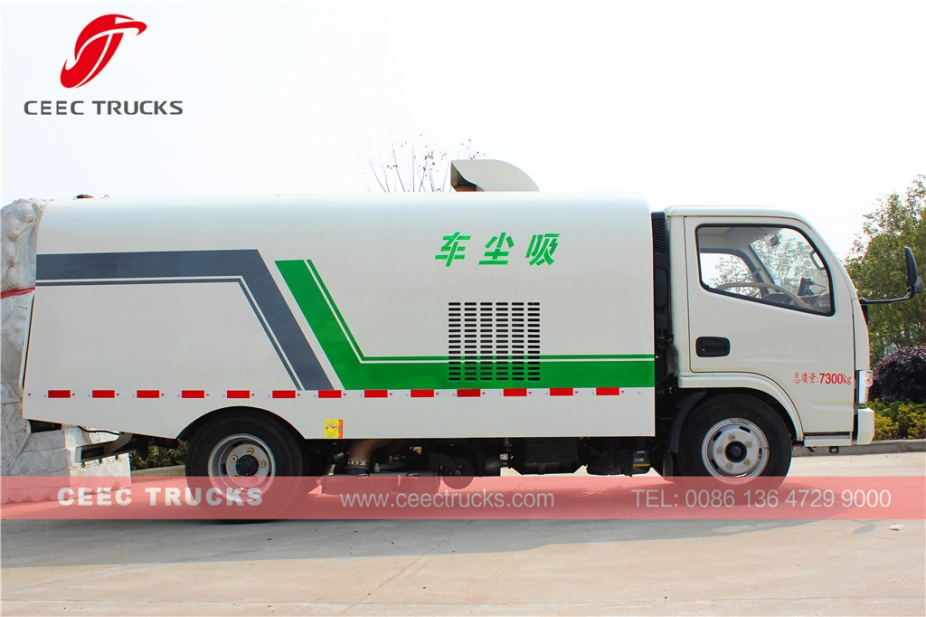 Dongfeng 5000L vacuüm straatveegmachine