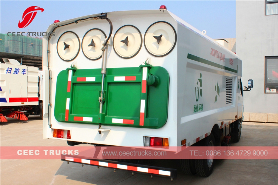 ISUZU 5 CBM vacuüm veegwagen