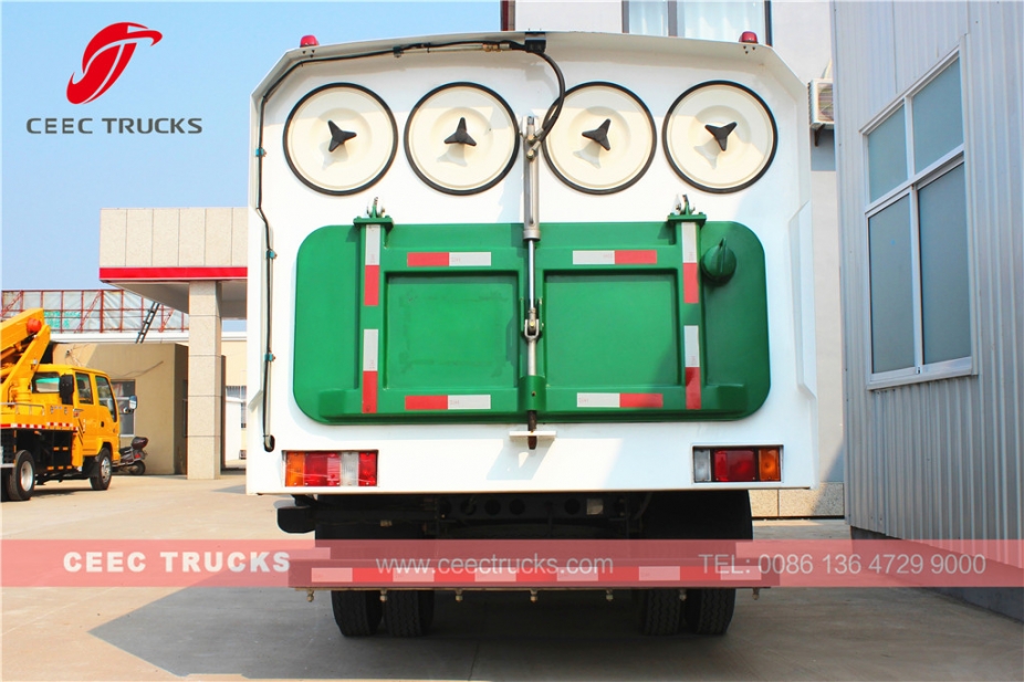 ISUZU 5 CBM vacuüm veegwagen