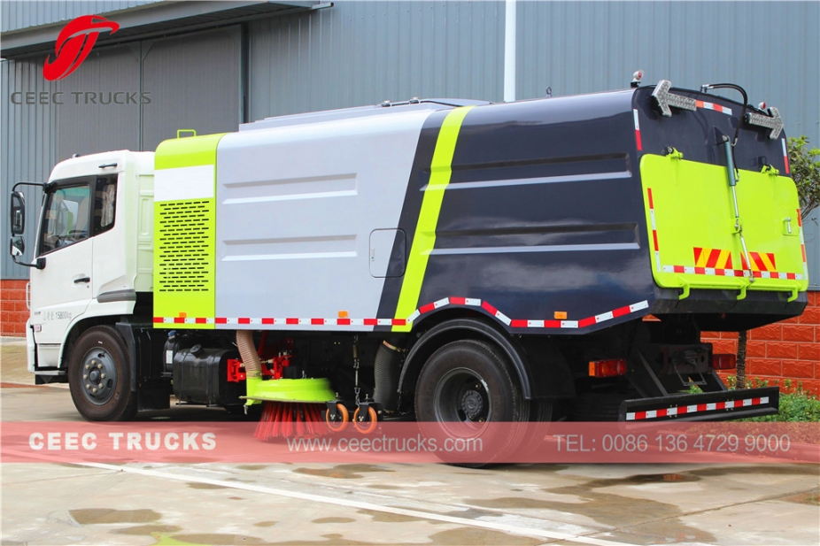 Dongfeng 12.000L straatveegvoertuig