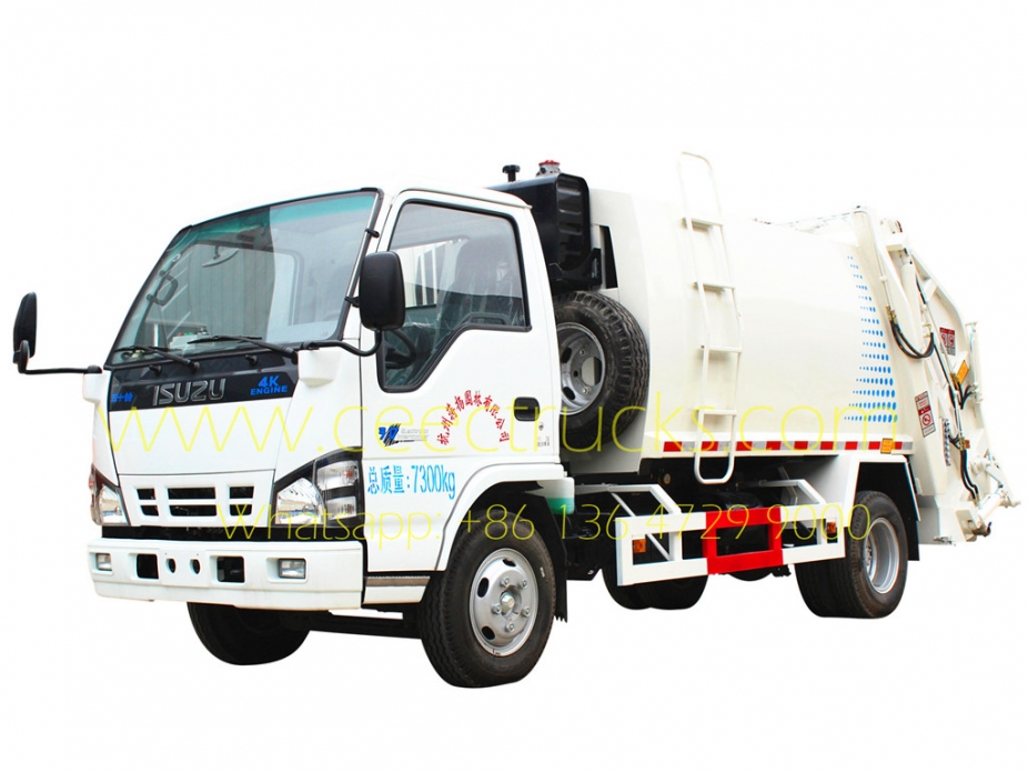 ISUZU 5000L vuilniscompressorvoertuig