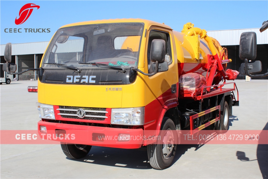 Dongfeng 4.000L septische zuigpompwagen