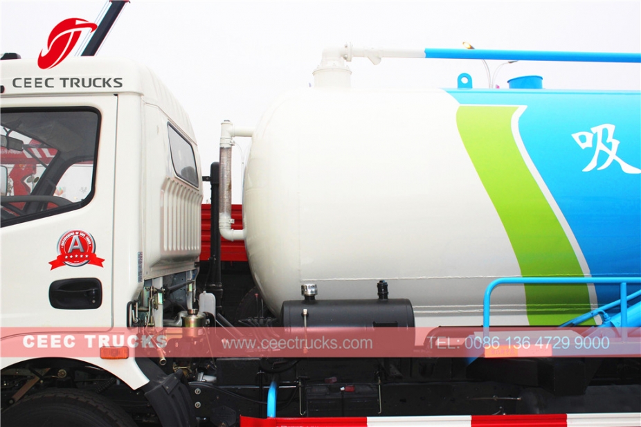 Dongfeng 8.000L septictankzuigwagen