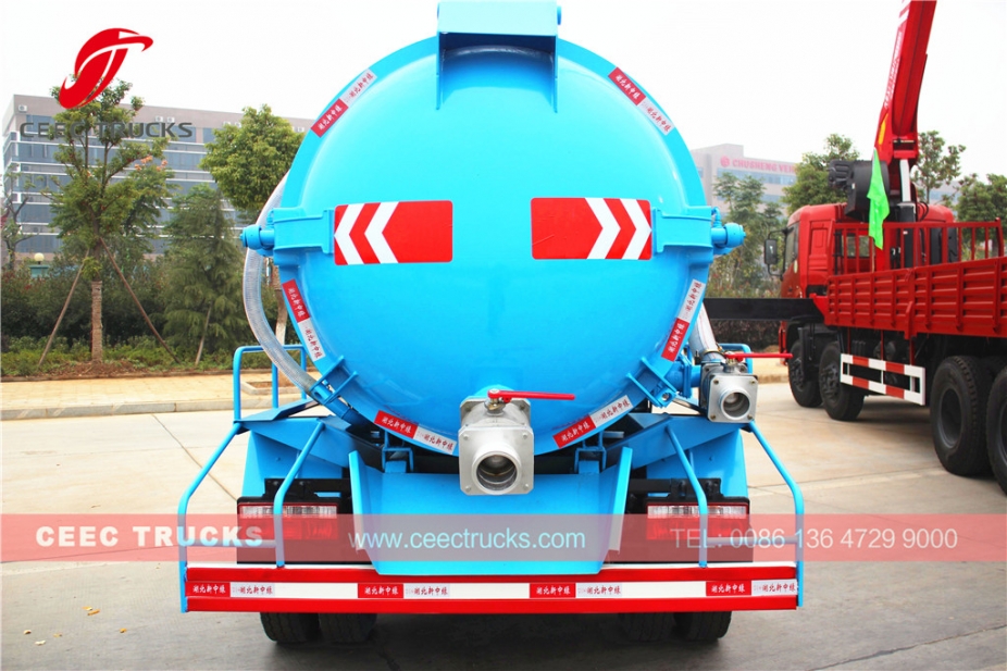 Dongfeng 8.000L septictankzuigwagen