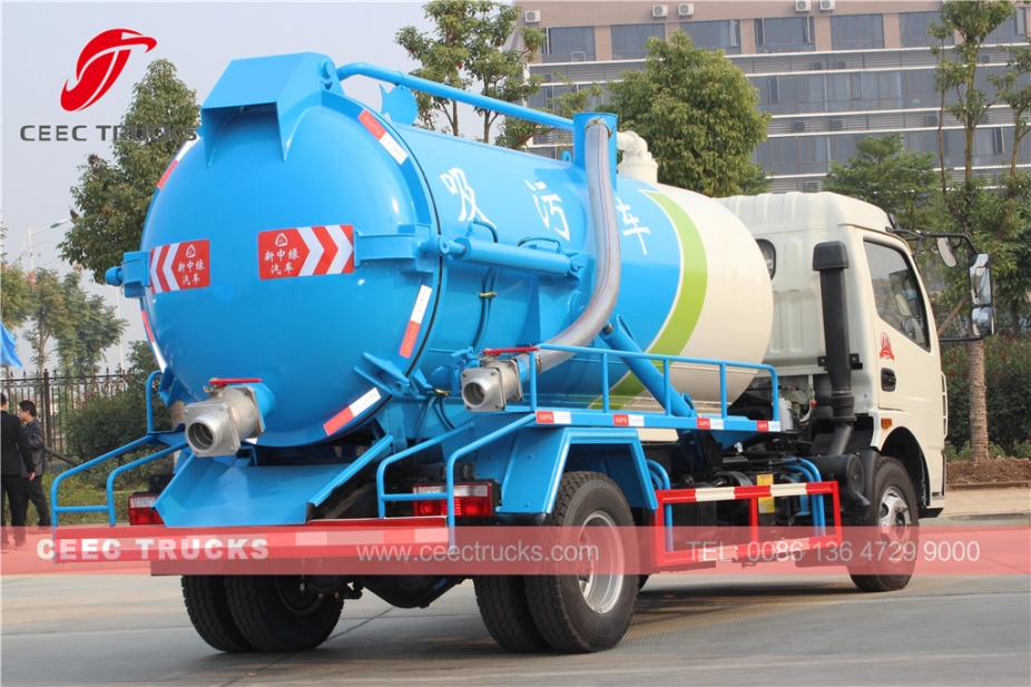 Dongfeng 8.000L septictankzuigwagen