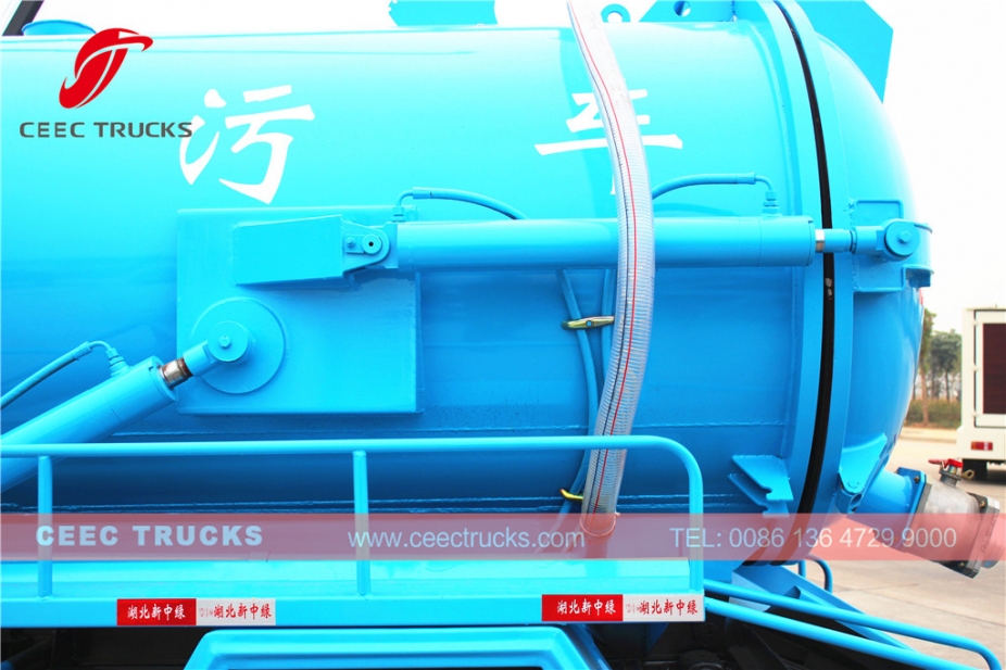 Dongfeng 8.000L septictankzuigwagen