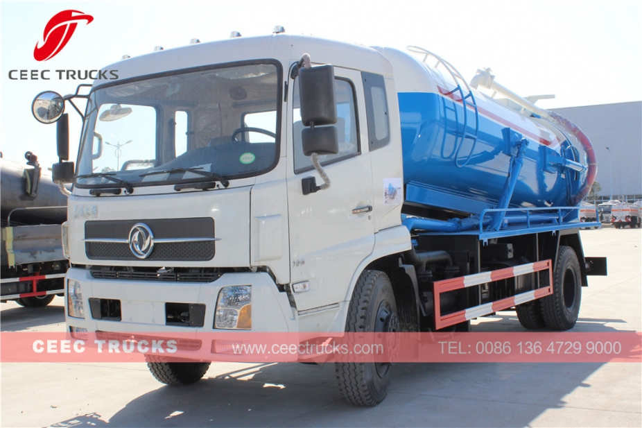 Dongfeng 10.000L vacuüm rioolwagen
