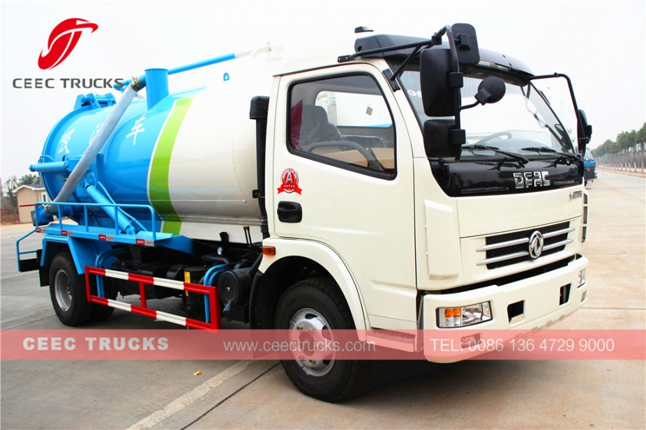 Dongfeng 8.000L septictankzuigwagen