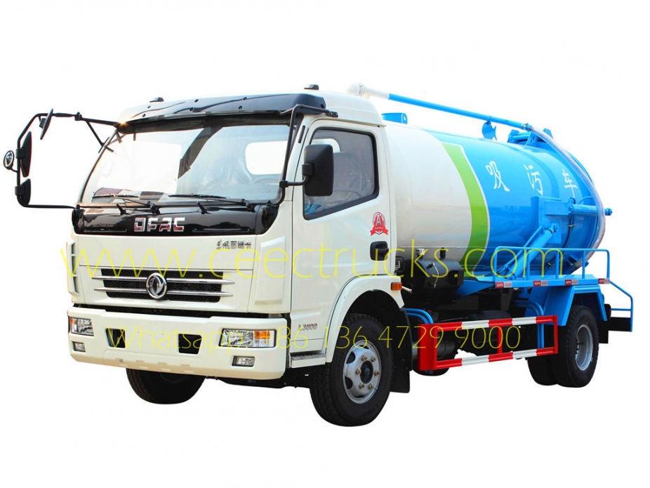 Dongfeng 8.000L septictankzuigwagen