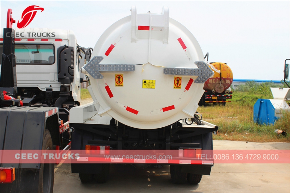 ISUZU 4.000L keukenafvaltankwagen