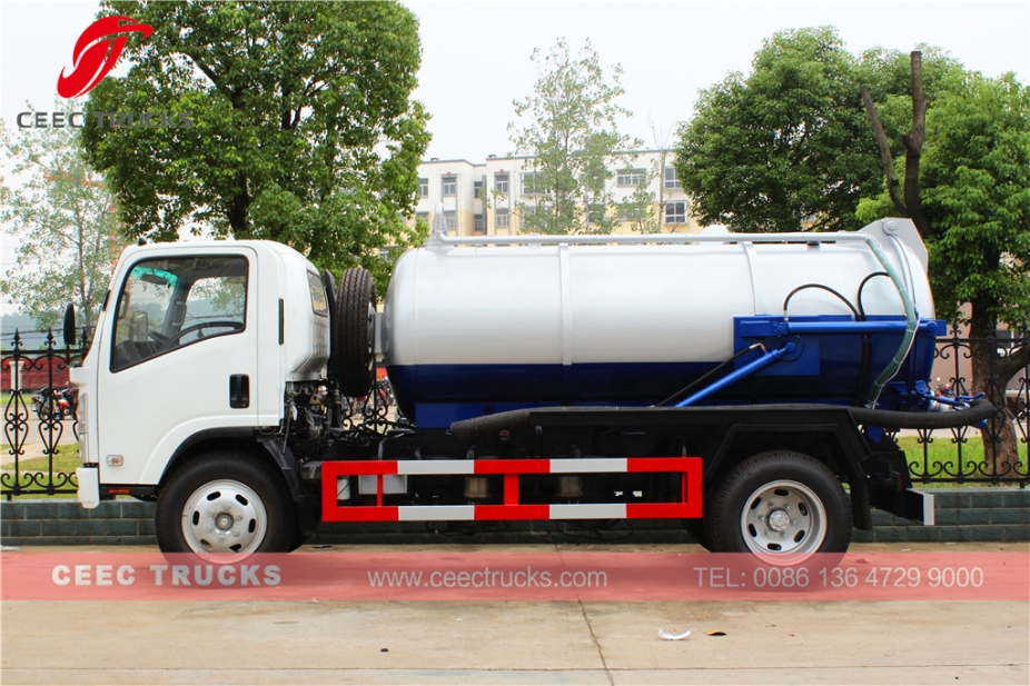 ISUZU 8.000L septictank leegmaker