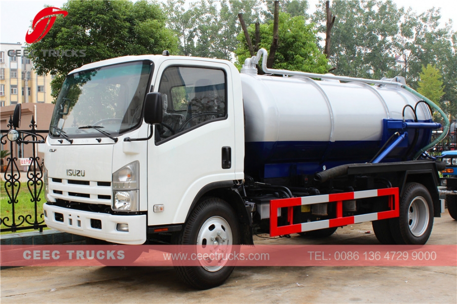ISUZU 8.000L septictank leegmaker
