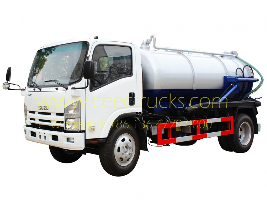 ISUZU 8.000L septictank leegmaker