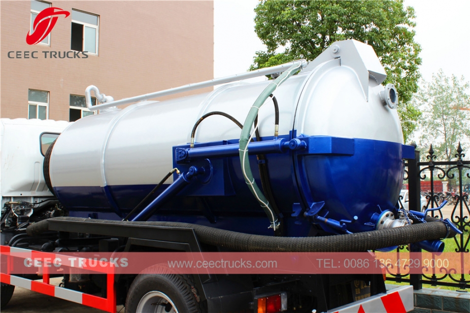 ISUZU 8.000L septictank leegmaker