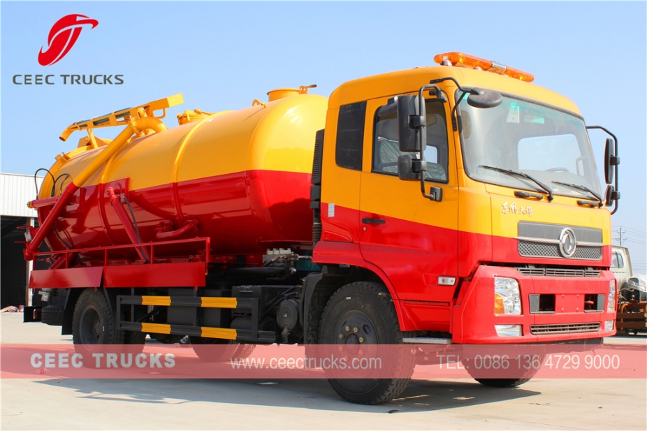Dongfeng 10.000L septictank leegmaker