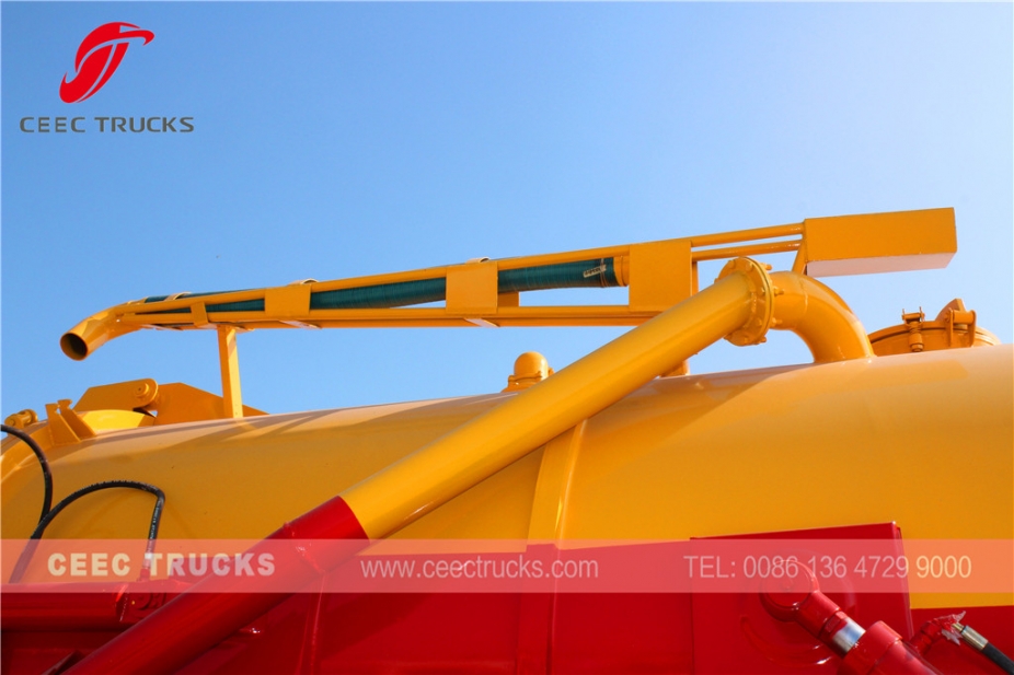 Dongfeng 10.000L septictank leegmaker