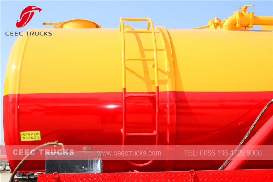 Dongfeng 10.000L septictank leegmaker