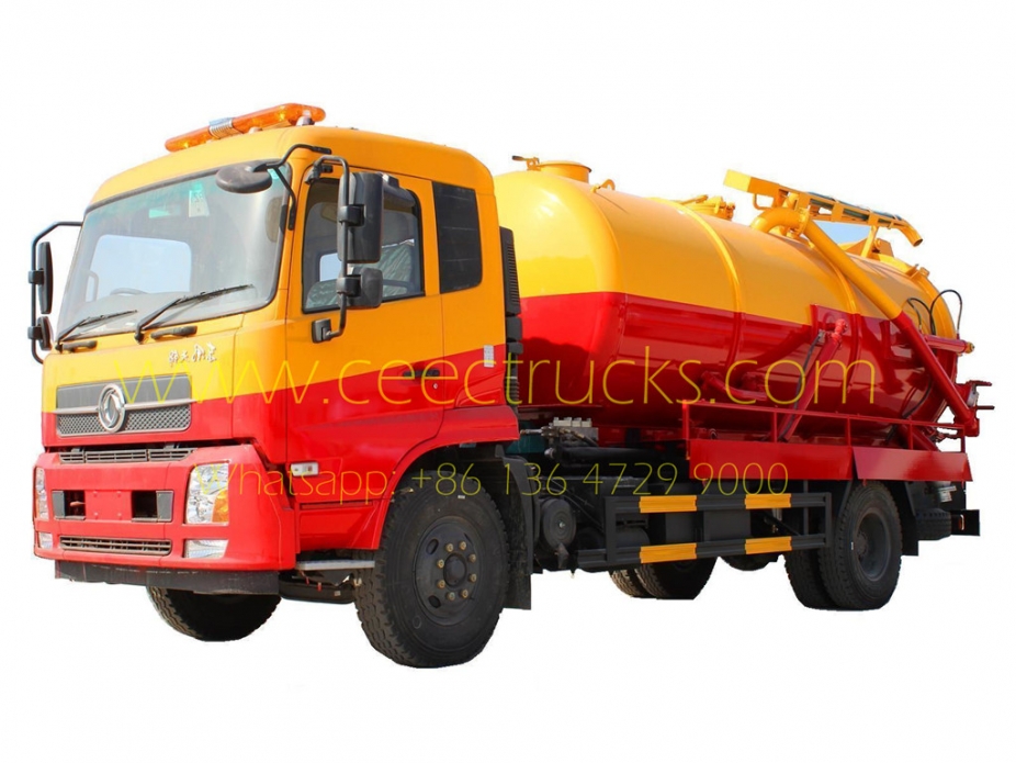 Dongfeng 10.000L septictank leegmaker