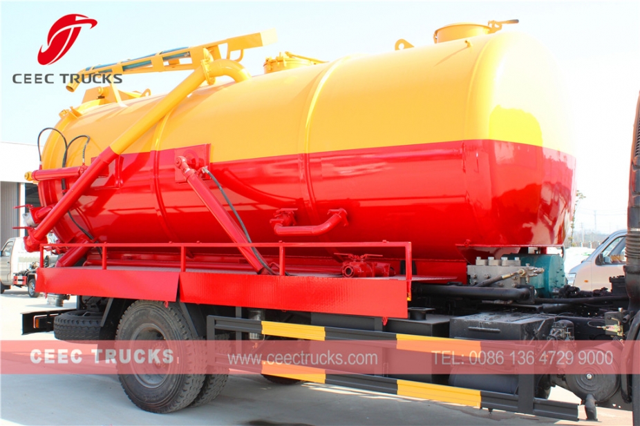 Dongfeng 10.000L septictank leegmaker