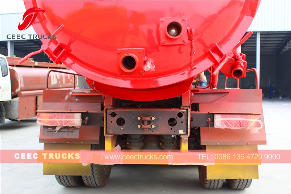 Dongfeng 16CBM vacuüm rioolzuigtankwagen