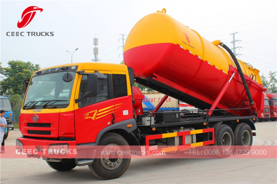 FAW 18CBM septictank leegmaaktankwagen