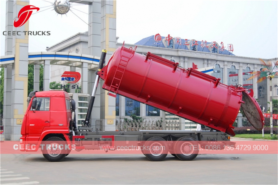 HOWO 18CBM septictank leegmaker te koop