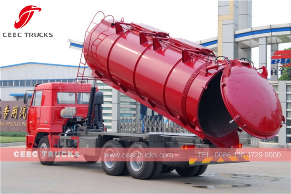 HOWO 18CBM septictank leegmaker te koop