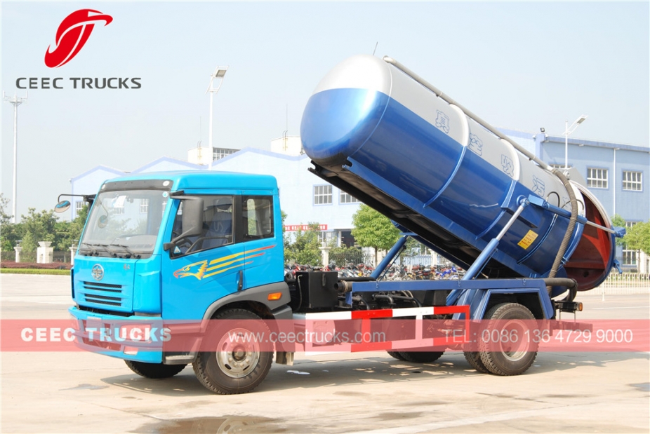 FAW 10.000L septictank leegmaker te koop