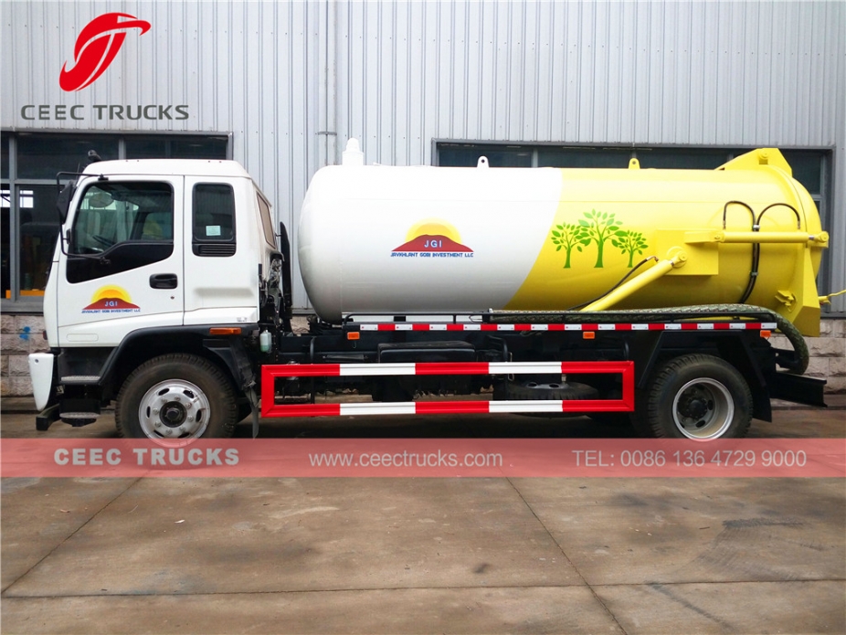 ISUZU 10,000L Cesspit emptier