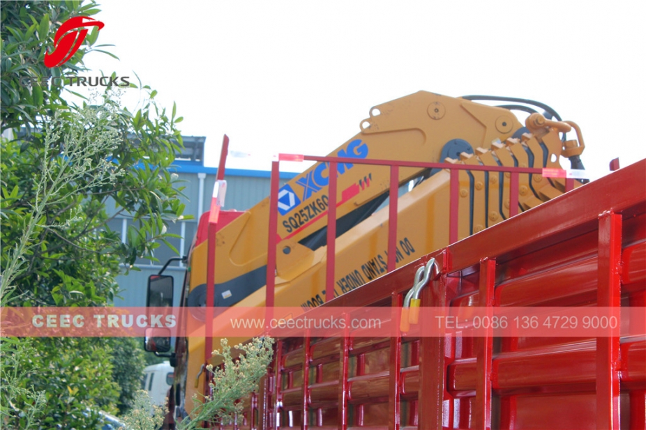 25 ton knikgiek kraanwagen dongfeng