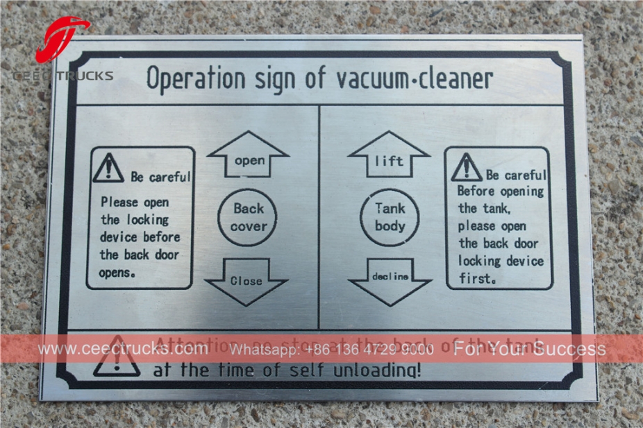 ISUZU 8CBM rioolwagen