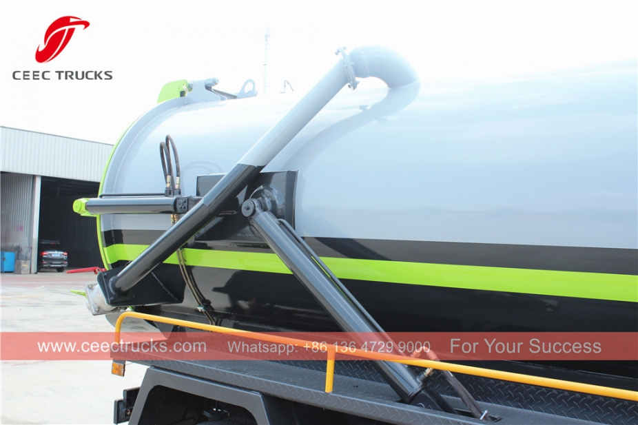 ISUZU 8CBM rioolwagen