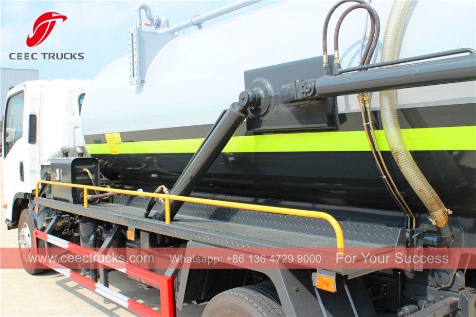 ISUZU 8CBM rioolwagen