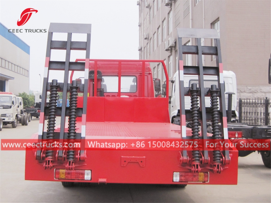 5 ton lage vlakke laadklepwagen FAW