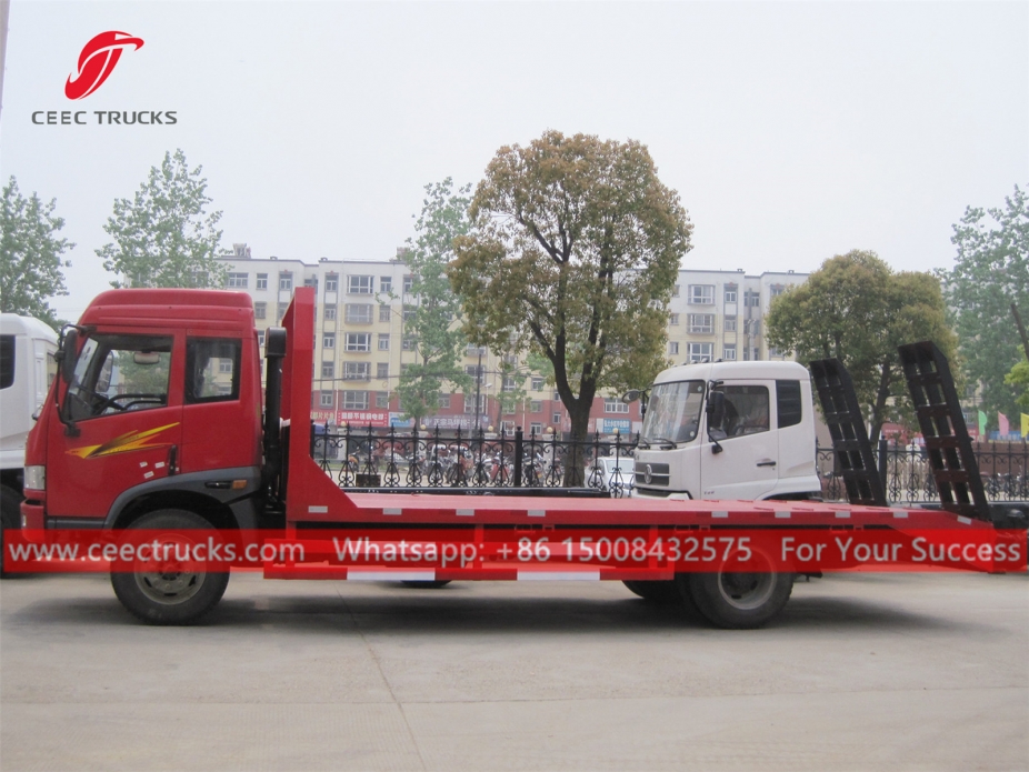 5 ton lage vlakke laadklepwagen FAW