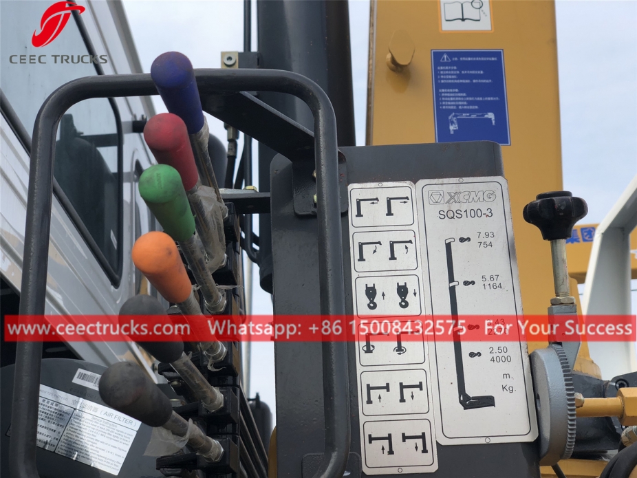 4 ton telescopische kraanwagen HOWO