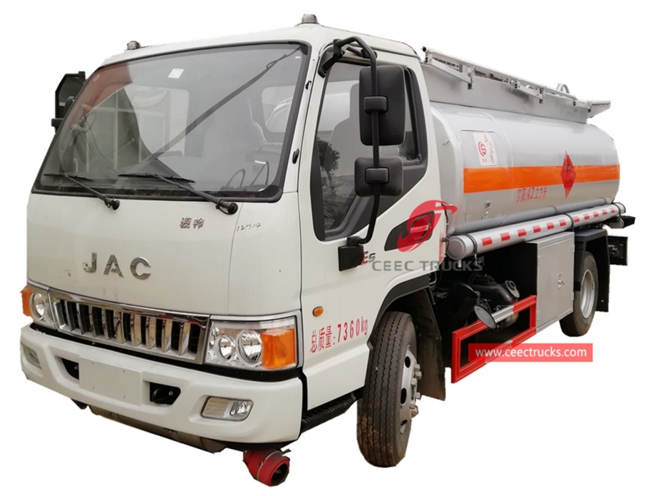 4.2CBM JAC brandstoftanker
