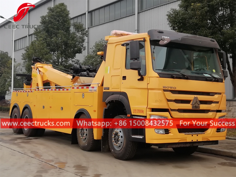 25 ton bergingswagen HOWO