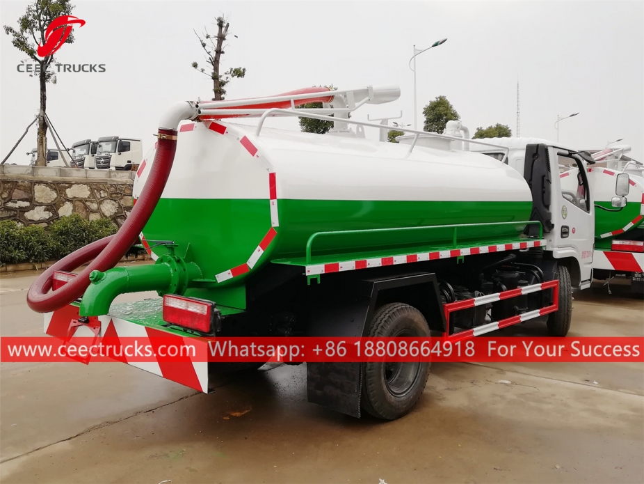 4.000 liter zuigtank DongFeng
