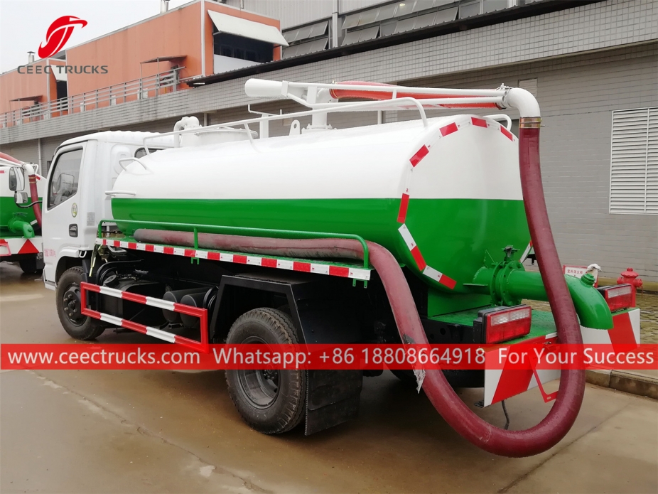 4.000 liter zuigtank DongFeng