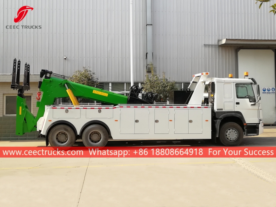 6x4 wegbergingswagen HOWO