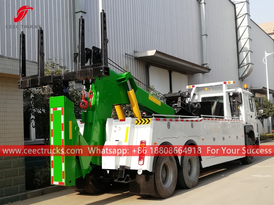 6x4 wegbergingswagen HOWO