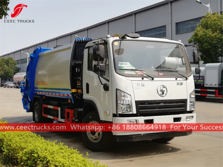 8CBM Afvalperswagen SHACMAN