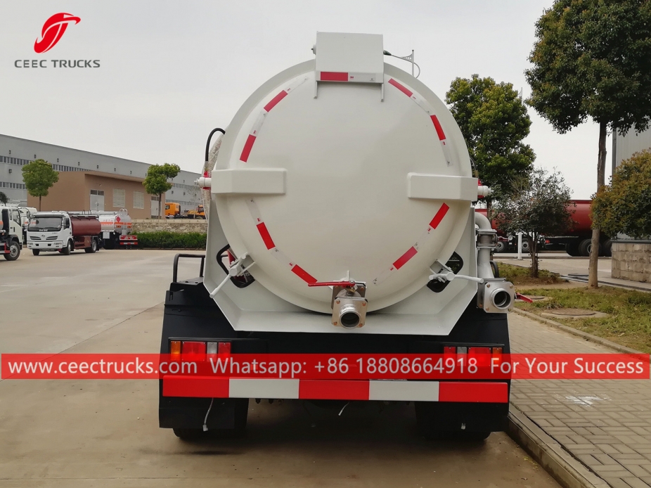 8.000 Liter Rioolzuigtankwagen DONGFENG