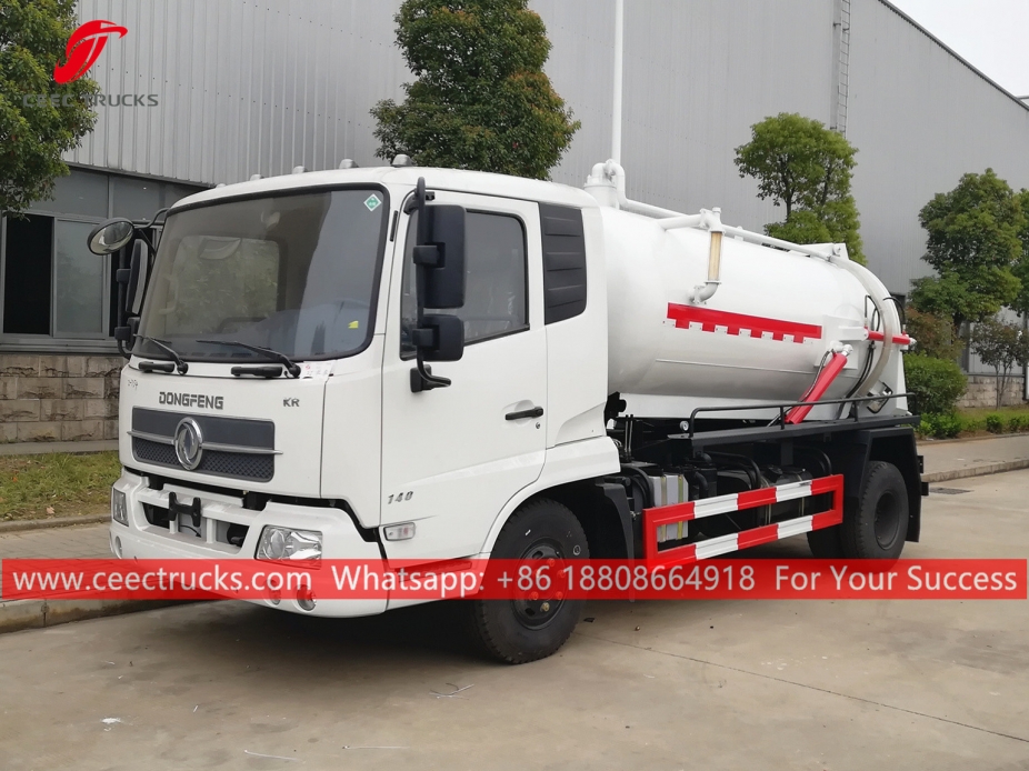 8.000 Liter Rioolzuigtankwagen DONGFENG