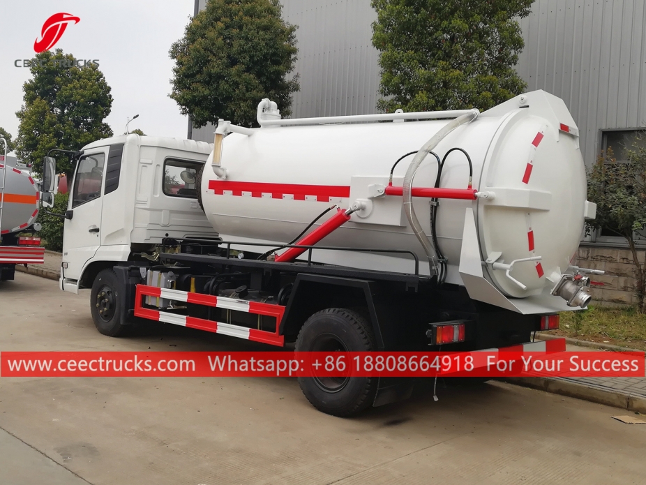 8.000 Liter Rioolzuigtankwagen DONGFENG