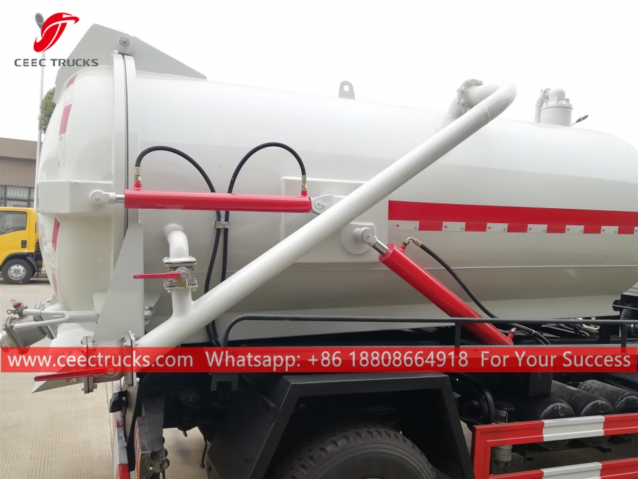 8.000 Liter Rioolzuigtankwagen DONGFENG