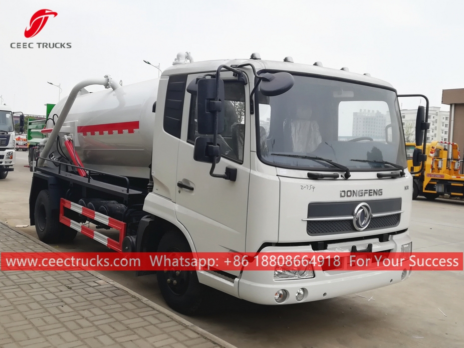 8.000 Liter Rioolzuigtankwagen DONGFENG
